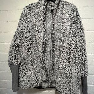 Express One Eleven Fuzzy Jacket